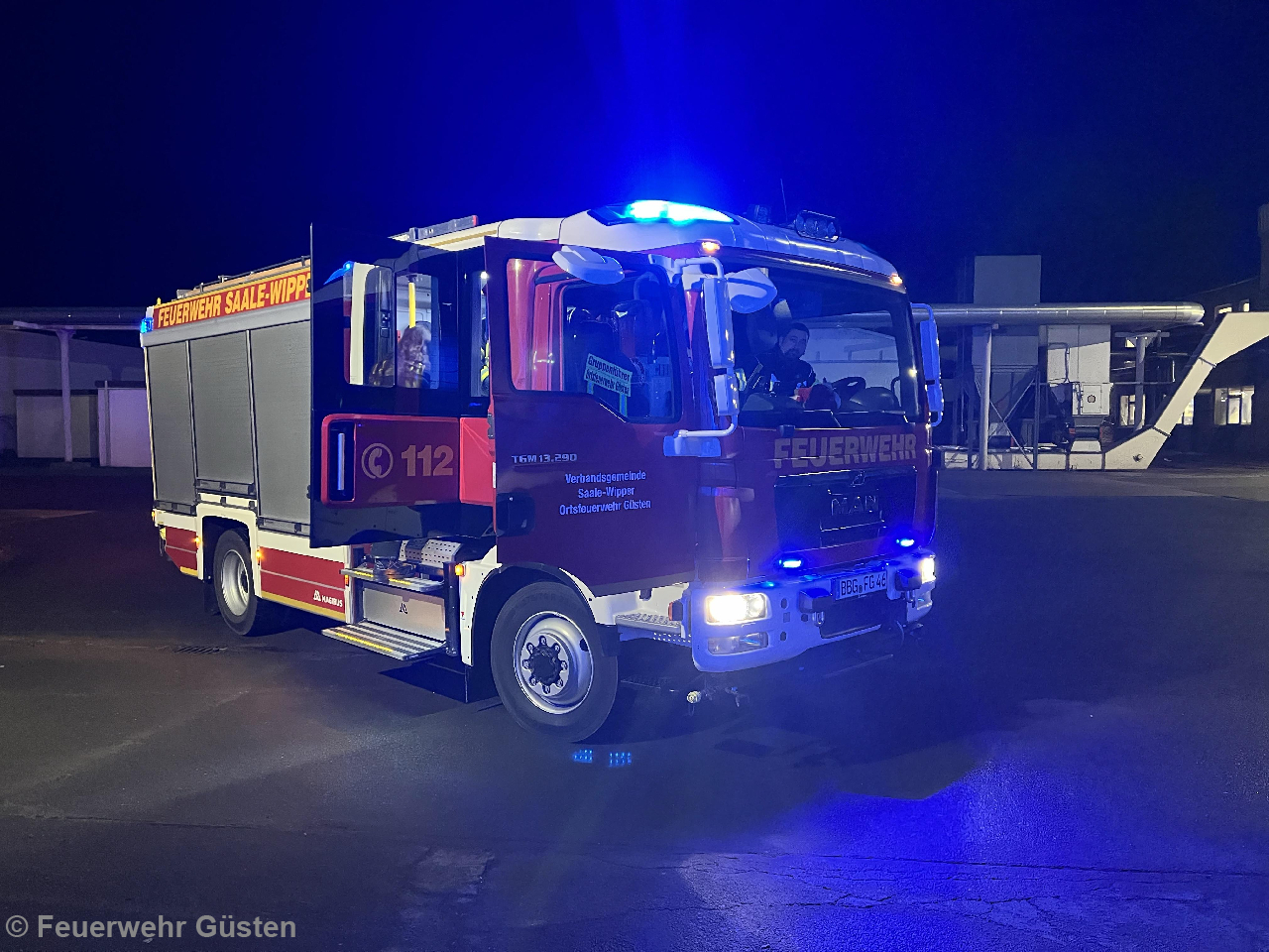 Einsatzfoto Auslösung Brandmeldeanlage