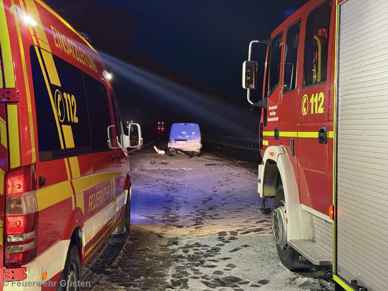 Einsatzfoto Ausl. Flüssigkeiten nach Vku